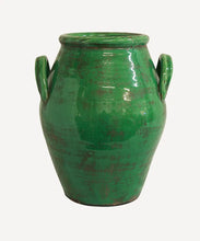 Load image into Gallery viewer, Ronan Green Glazed Urn - Large