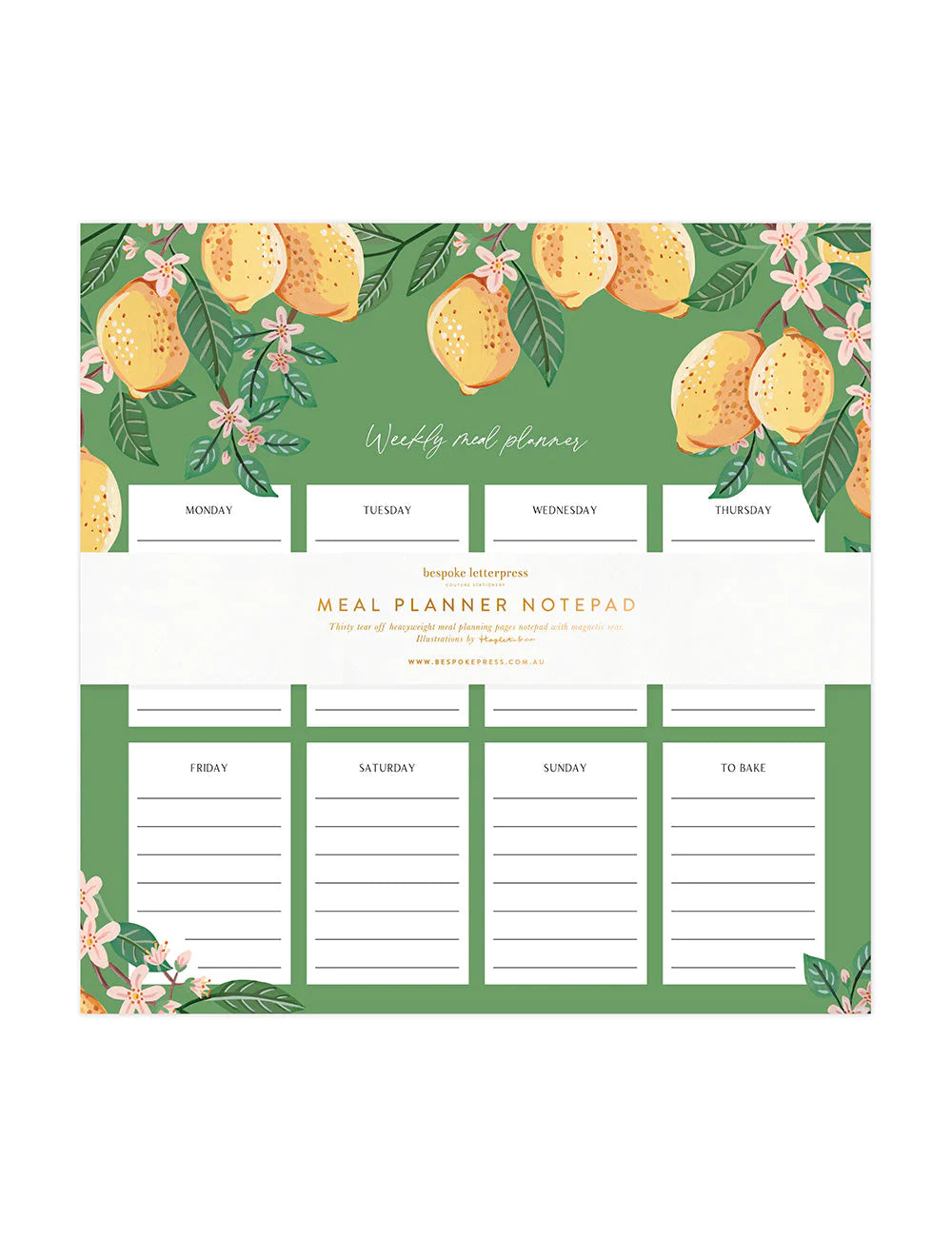 Meal Planner Notebook