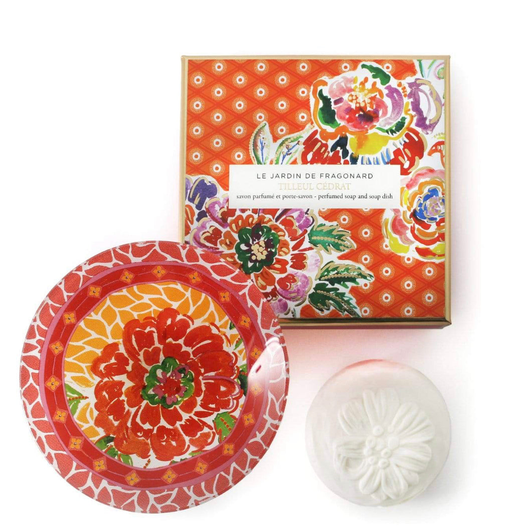Perfumed Soap & Dish Boxed Set